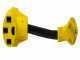 Cynder 50 Amp Female to 30 Amp Male Dogbone Pigtail Adapter Yellow