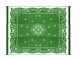 Camco Awning Reversible Oriental Outdoor Patio Mat 9 X 12 Green